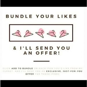 Place your “liked” items in a bundle and I’ll send you an exclusive offer!